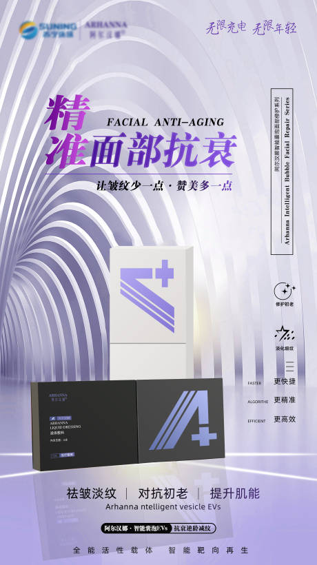 源文件下载【精准面部抗衰简约海报】编号：48570017171013532