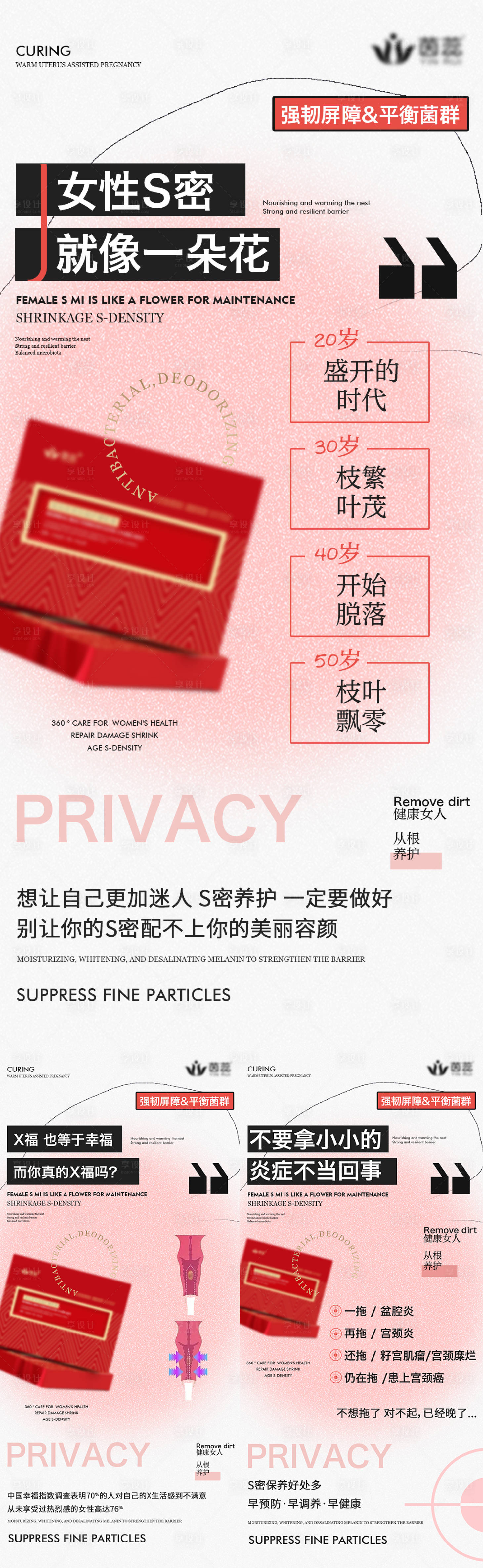 源文件下载【私密养护海报】编号：40000017190023078