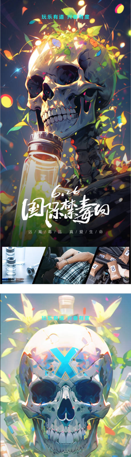 源文件下载【国际禁毒日海报】编号：57600017556136247