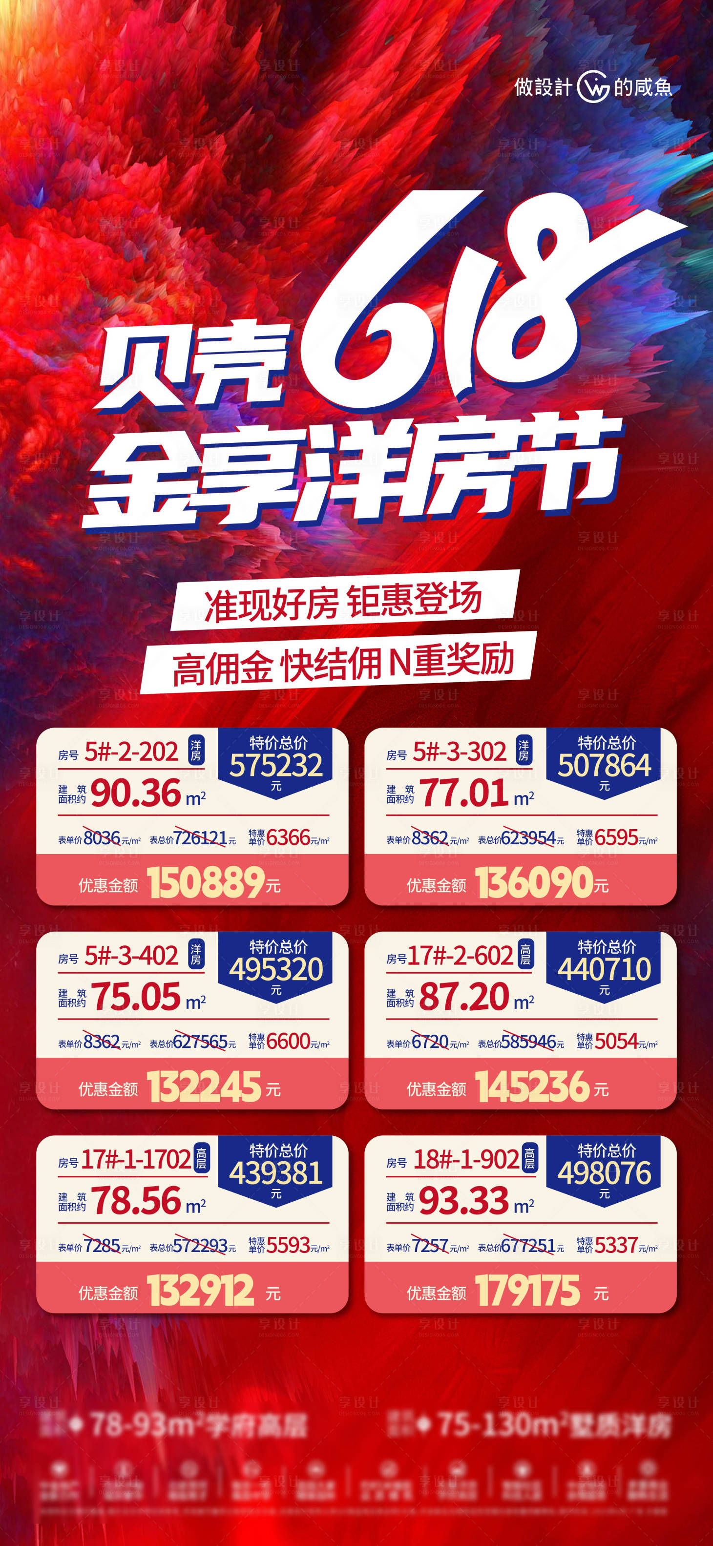 源文件下載【洋房節(jié)特價(jià)房海報(bào)】編號(hào)：32650017509099510