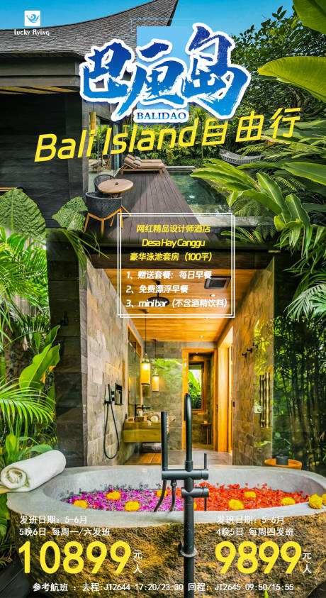 编号：20230605171757110【享设计】源文件下载-巴厘岛旅游海报