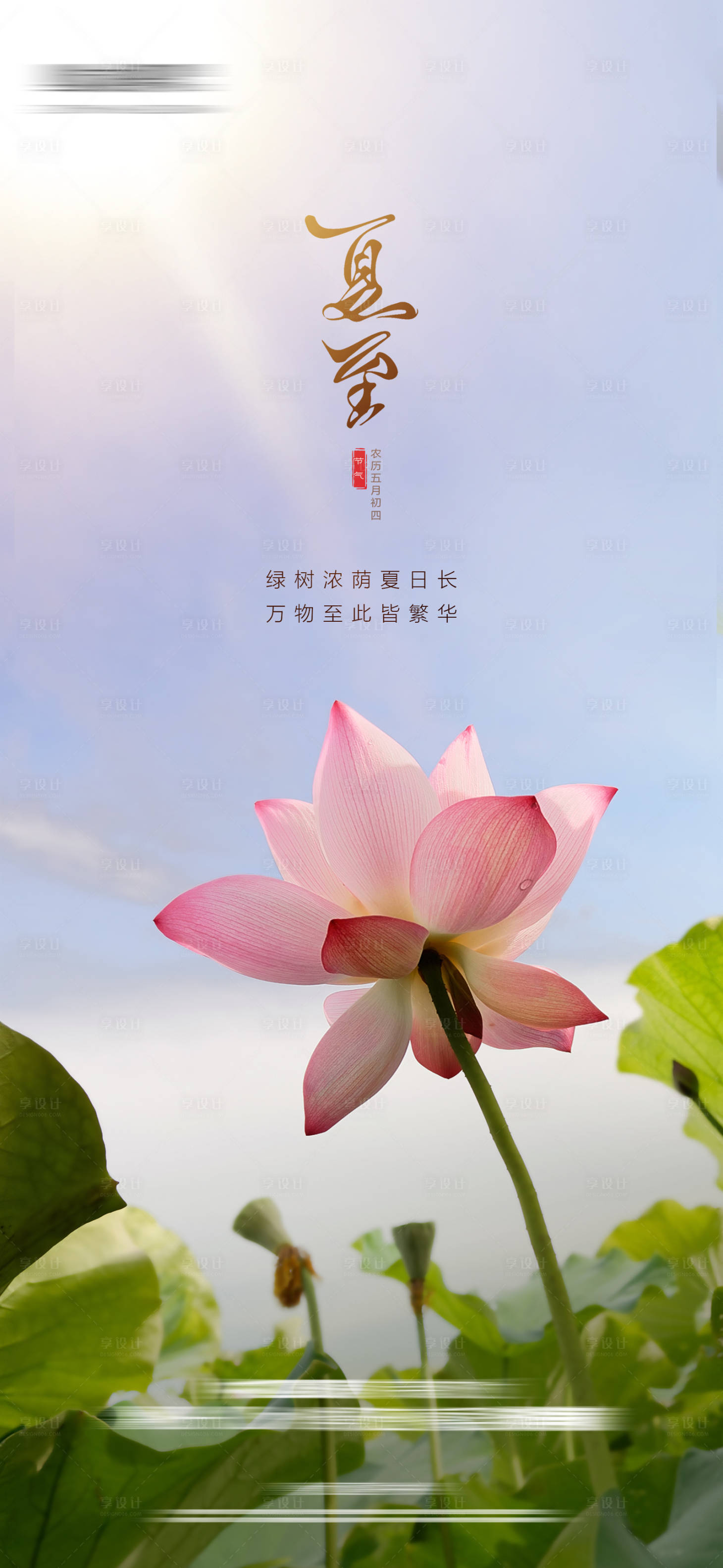 源文件下载【享设计】搜索编号：10850017368213202【夏至】