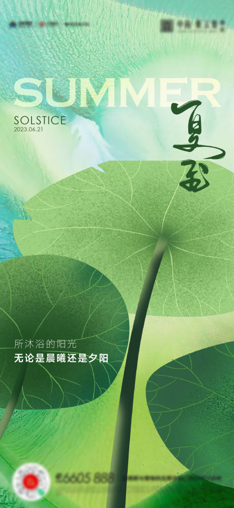 源文件下载【夏至节气海报】编号：20230611002443552