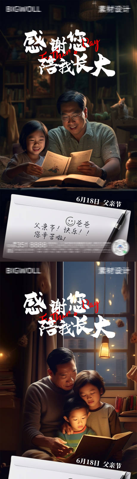 源文件下载【父亲节海报】编号：34690017095335086