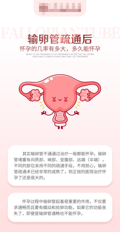 源文件下载【输卵管疏通海报】编号：12580017383995480