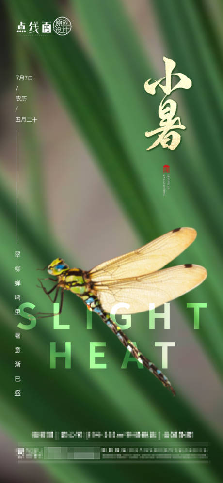 源文件下载【小暑节气海报】编号：12700017526111873