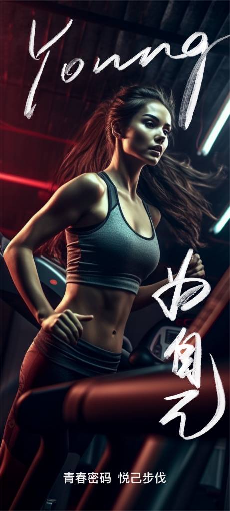 源文件下載【健身跑步海報】編號：35230017557981805