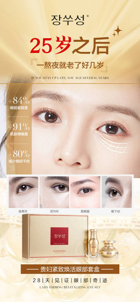 源文件下载【医美化妆品抗衰老抗初老眼霜】编号：38660017685849702