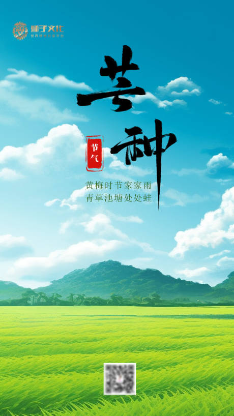 源文件下載【享設計】搜索編號：94170017155179658【芒種海報】