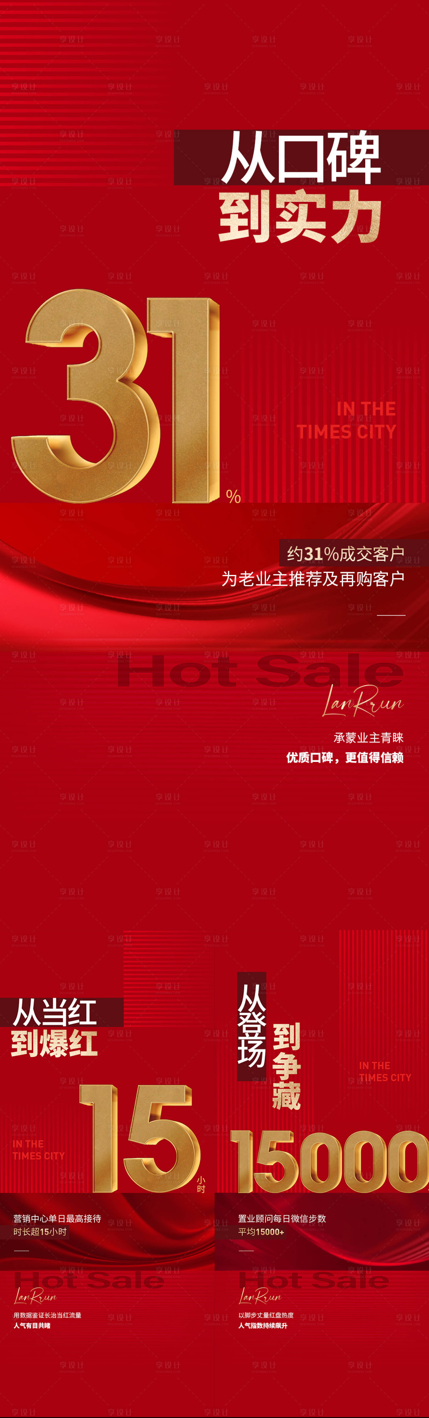 源文件下載【熱銷數(shù)據(jù)紅金清盤海報】編號：45300017149939959