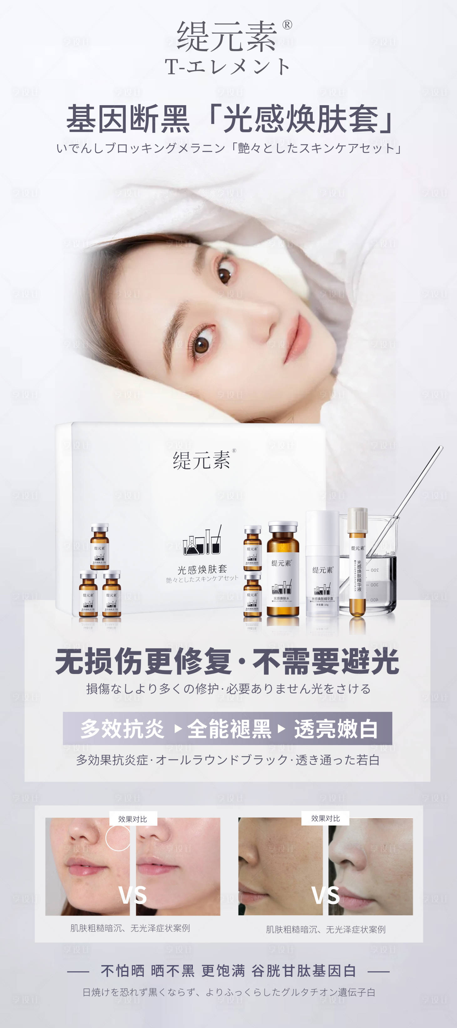 源文件下载【享设计】搜索编号：48360017499501520【护肤品展架】