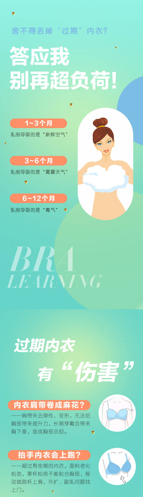 源文件下载【内衣科普小知识海报】编号：69760017695328539