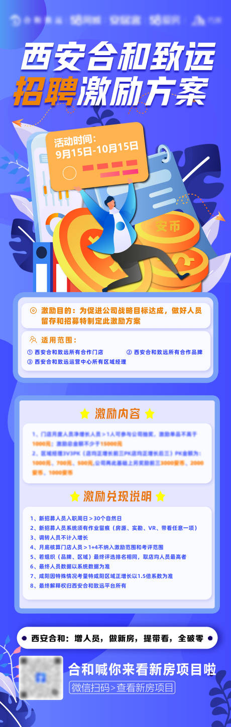 源文件下载【招聘激励方案长图海报】编号：92800017613637904