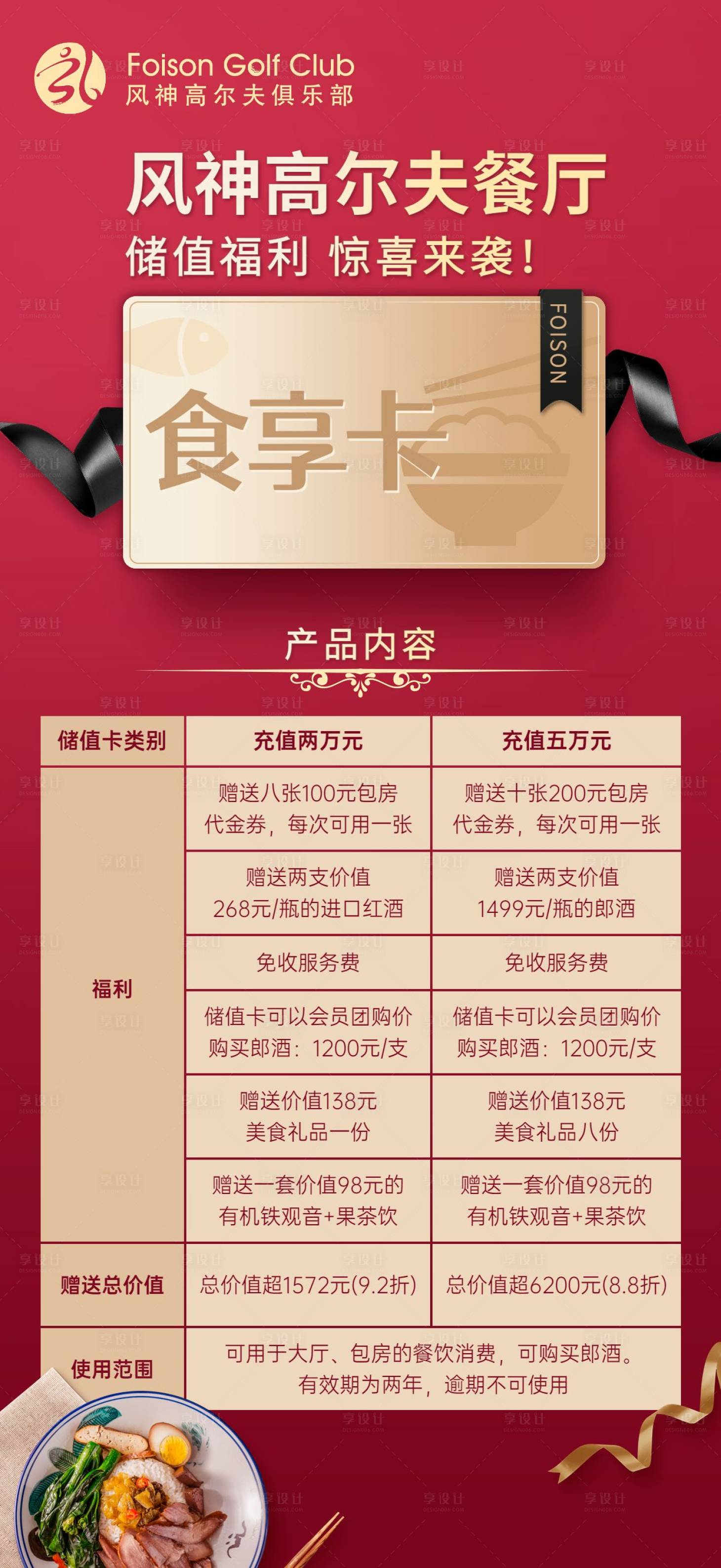 源文件下载【餐厅包房储值卡产品宣传海报】编号：11150017193924644