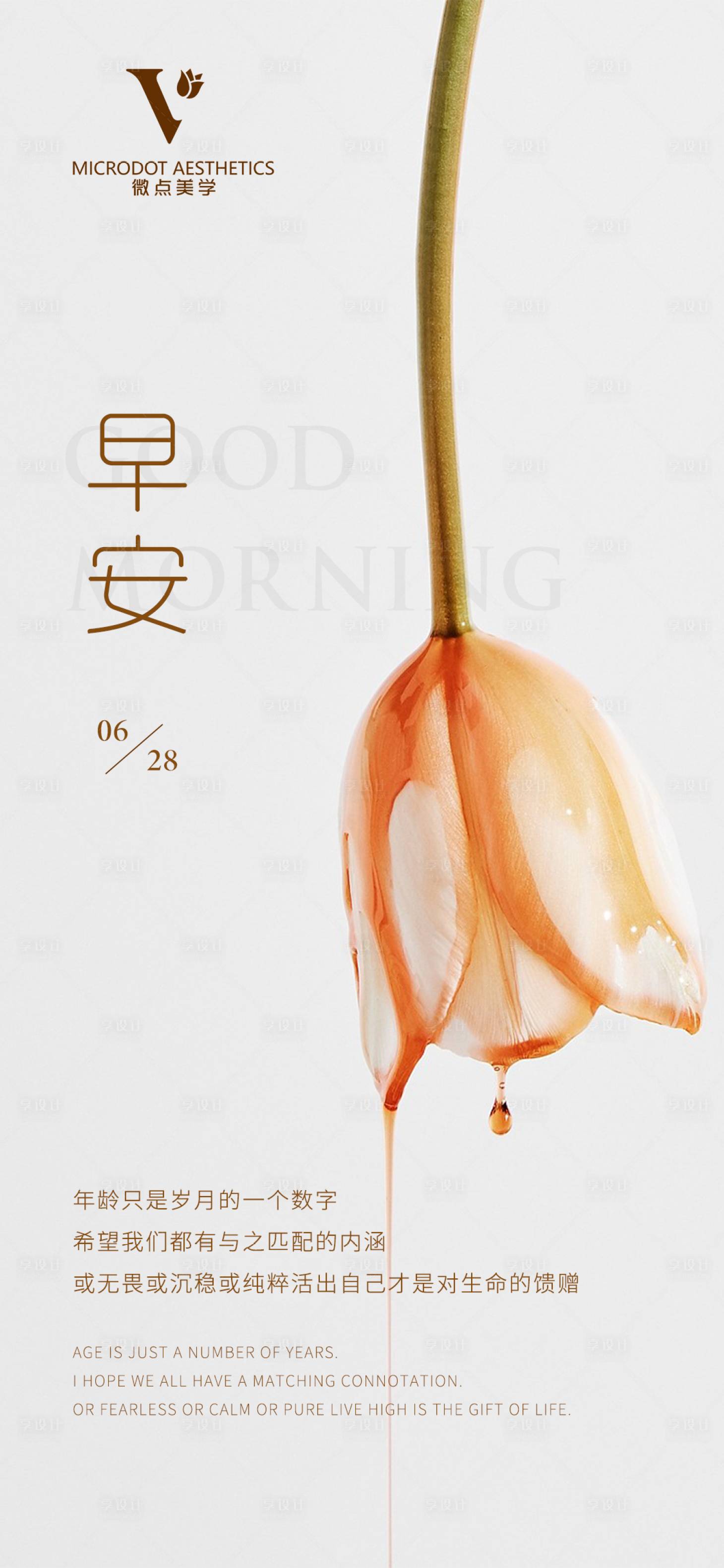 源文件下载【医美早安海报】编号：62460017632734941