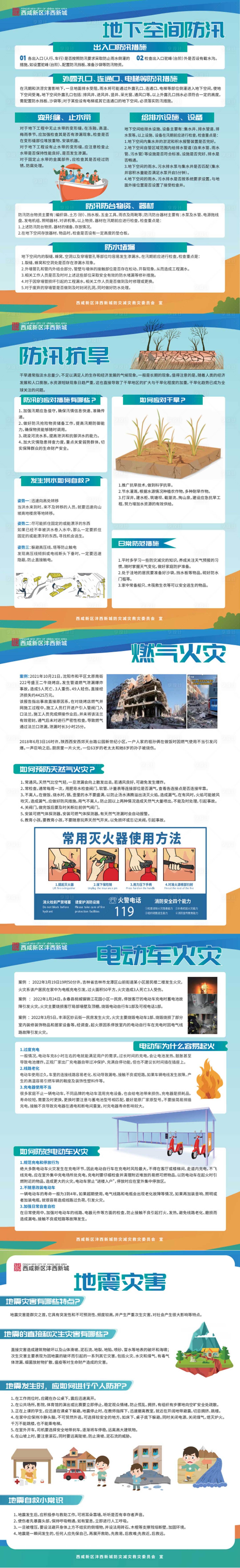 源文件下載【享設計】搜索編號：30710017258068738【防災減災DM單頁】