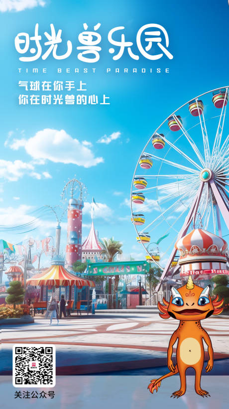 源文件下载【游乐园海报】编号：16320017310666385