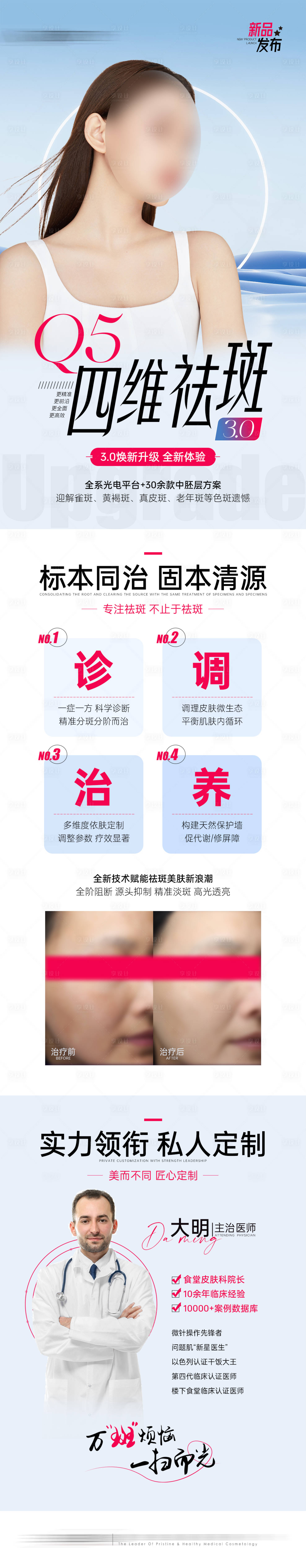 源文件下载【享设计】搜索编号：89400017154891090【医美祛斑医生宣传长图】