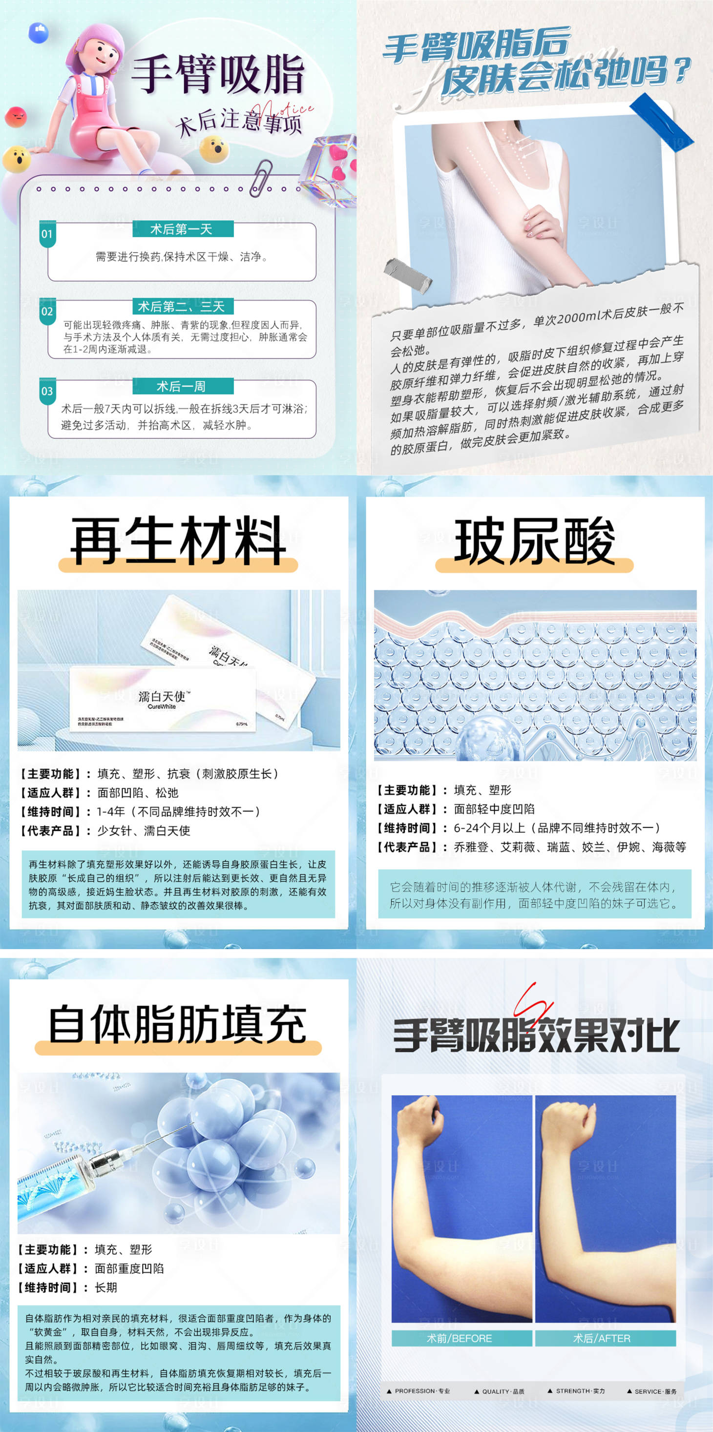 源文件下载【享设计】搜索编号：76290017610313069【手臂吸脂海报】