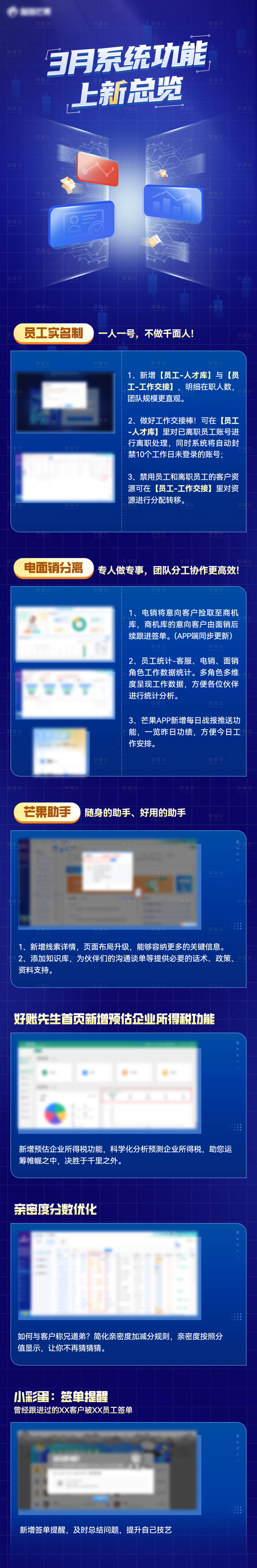 源文件下載【享設計】搜索編號：84430017163058644【系統功能上線總覽】