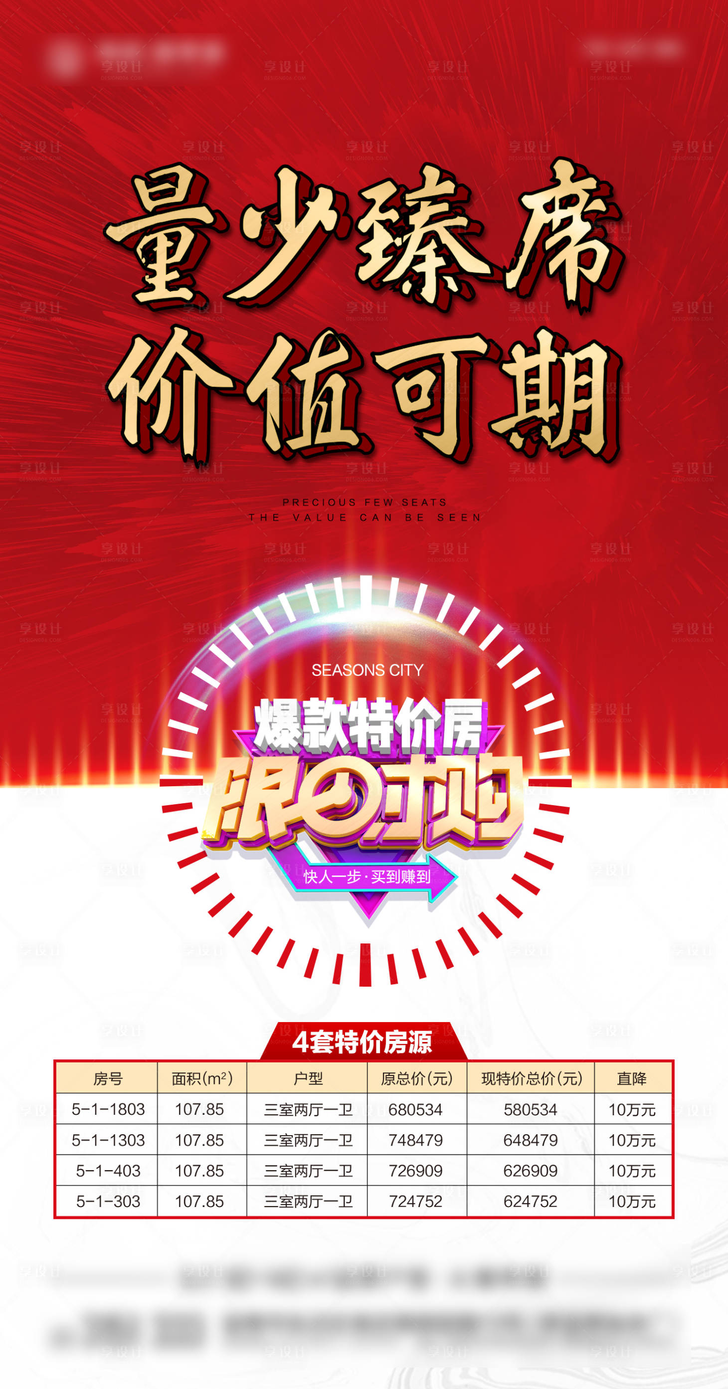 源文件下载【特价房海报】编号：32550017234398000