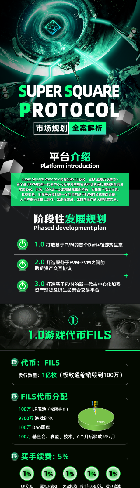 源文件下載【享設(shè)計】搜索編號：13490017614545517【區(qū)塊鏈金融DEFI挖礦長圖海報】