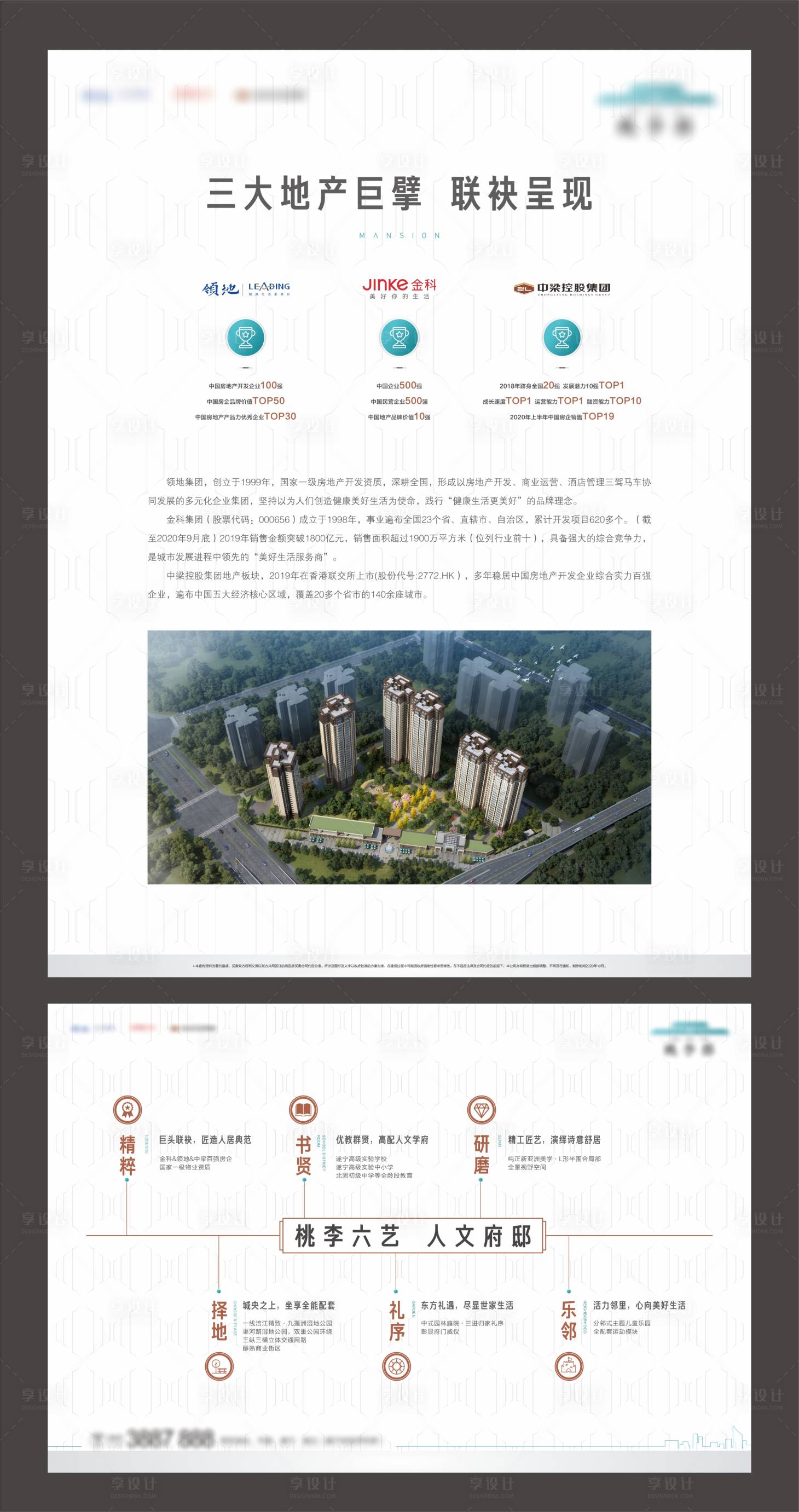 源文件下載【地產(chǎn)價值點配套海報】編號：28360017239805522