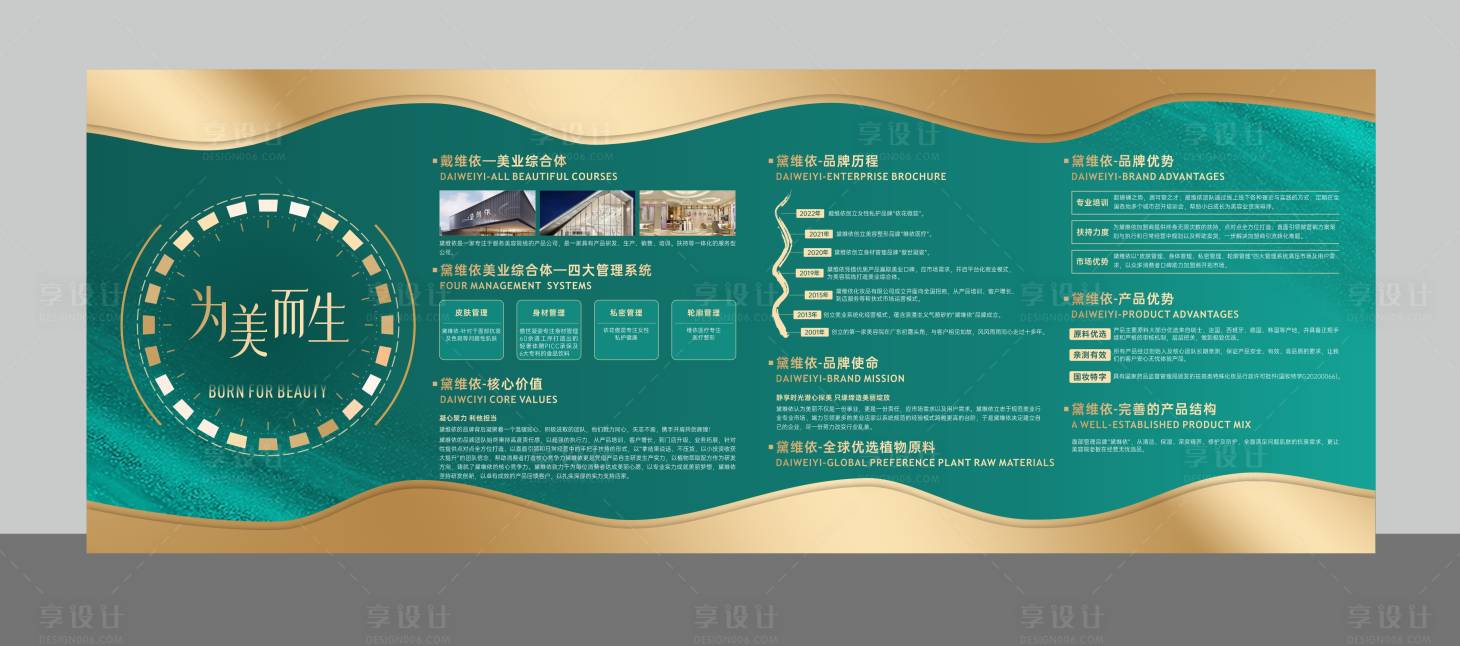 源文件下载【享设计】搜索编号：74920017207164405【医美产品介绍展板】