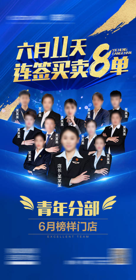 源文件下载【优秀门店海报】编号：58610017705518007