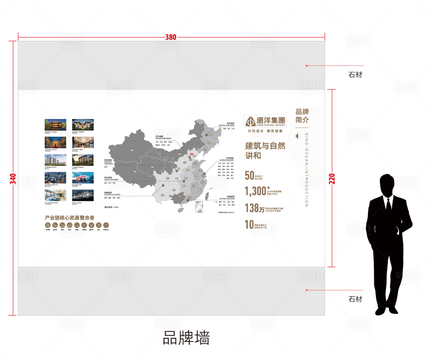 源文件下载【享设计】搜索编号：62780017694443570【品牌墙展板】