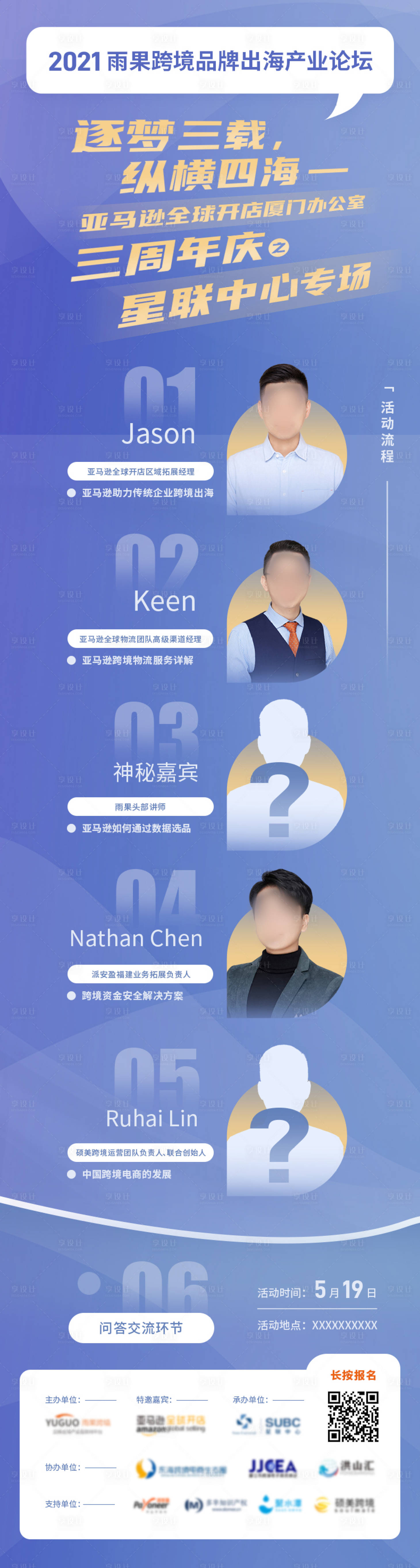 源文件下載【享設(shè)計(jì)】搜索編號(hào)：22290017542758131【跨境電商論壇長(zhǎng)圖】