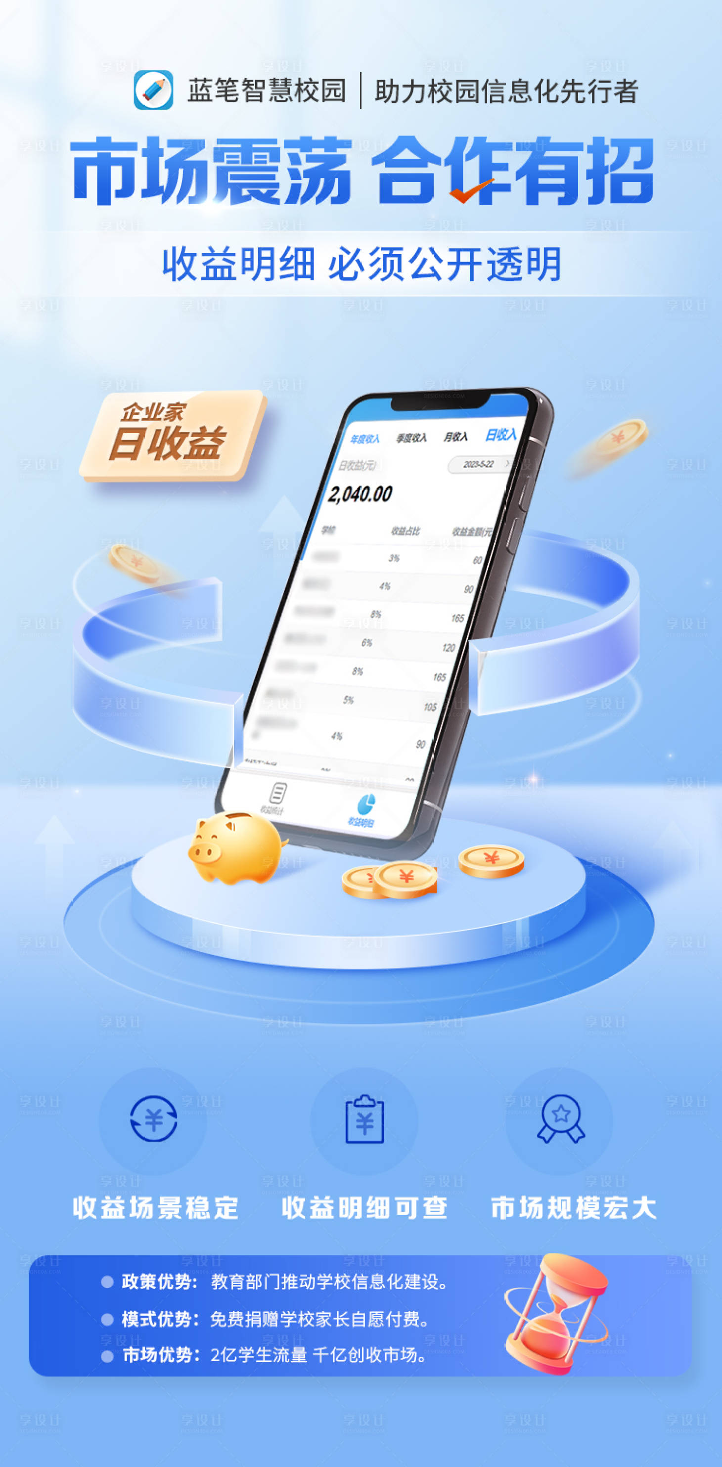 源文件下載【享設計】搜索編號：78340017194502206【理財收益數據海報】