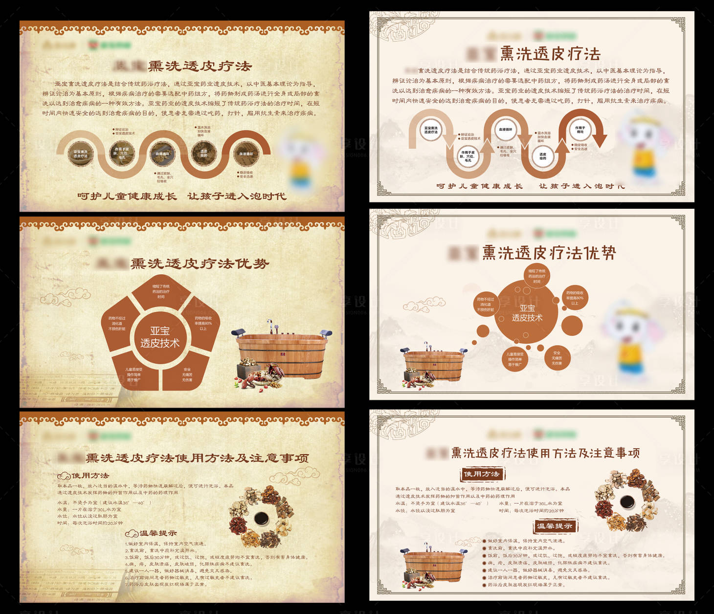 源文件下载【熏洗透皮疗法背景板】编号：19240017688238394