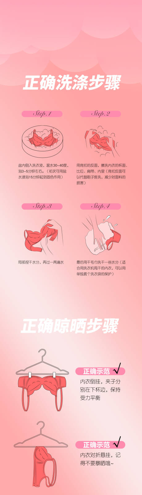 源文件下載【享設計】搜索編號：89310017702235893【內衣科普小知識長圖】