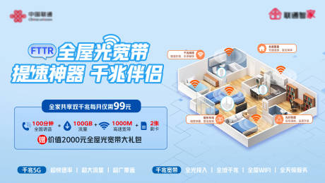 源文件下载【全屋智家套餐海报】编号：54450017412087951