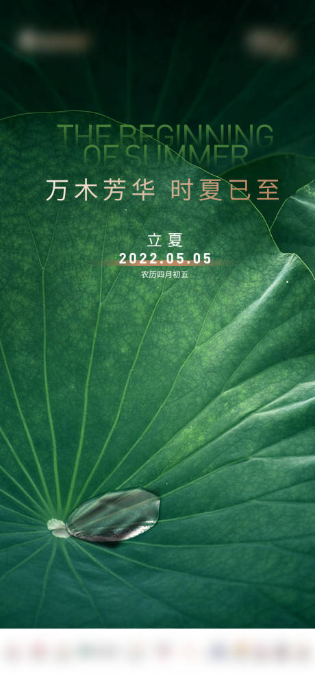 源文件下載【享設計】搜索編號：76830017290381643【立夏海報】