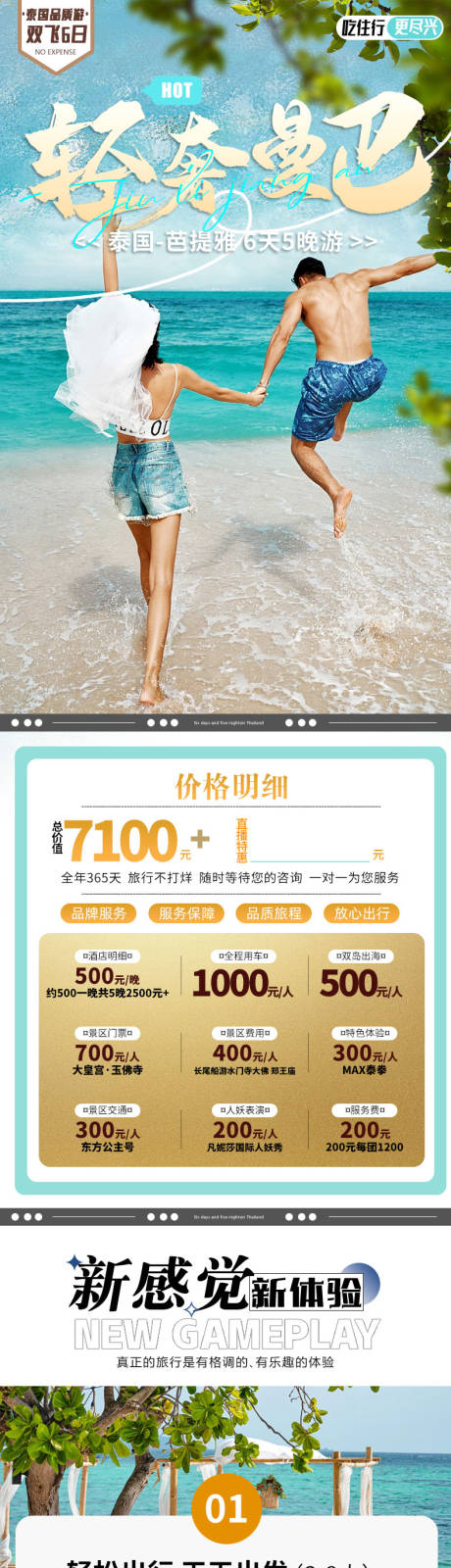 源文件下载【海边旅游电商详情页】编号：29940017422292104