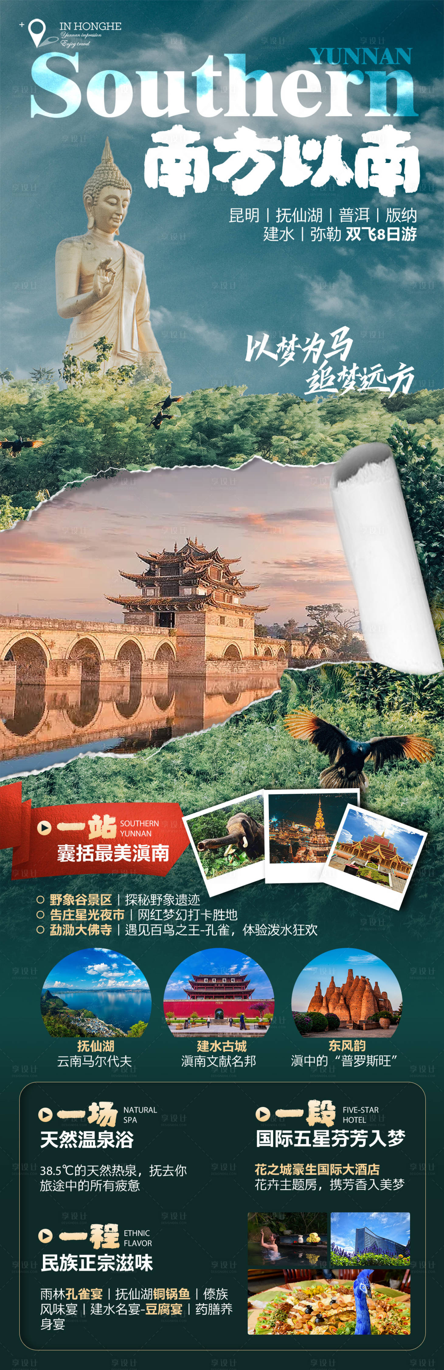 源文件下载【云南旅游海报】编号：75930017165963690