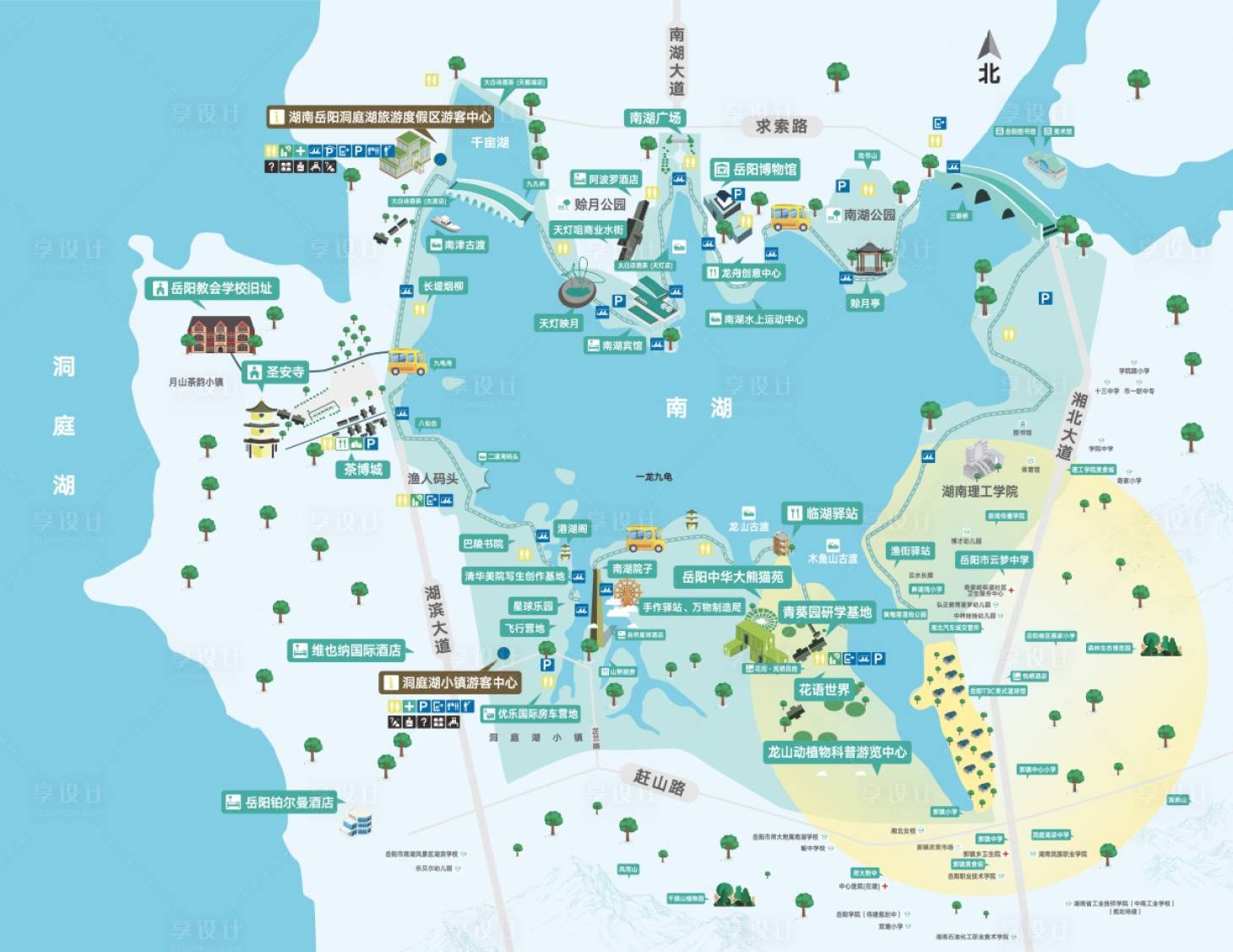源文件下载【岳阳旅游地图】编号：87510017585754762