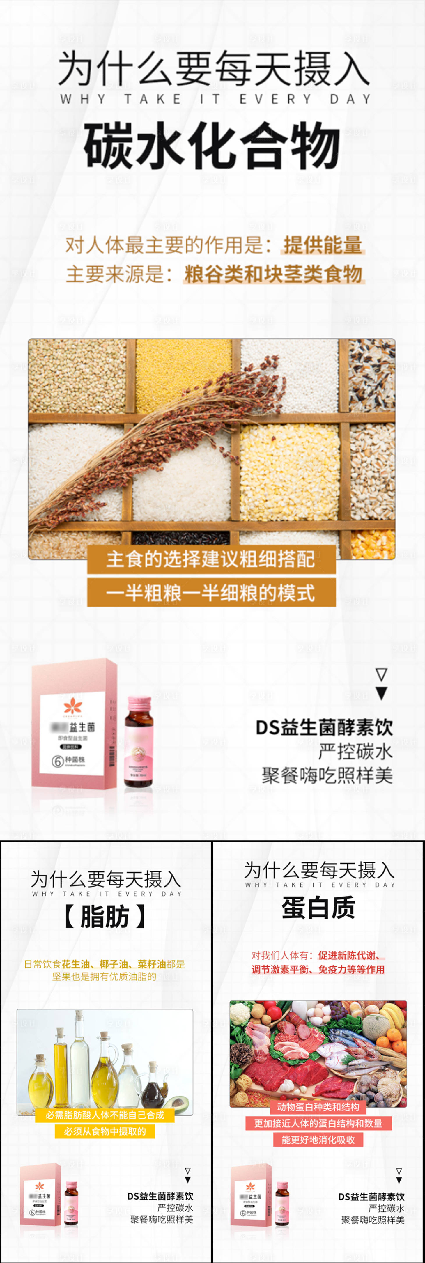 源文件下載【享設計】搜索編號：97700017124894349【益生菌酵素減肥輕體科普系列海報】