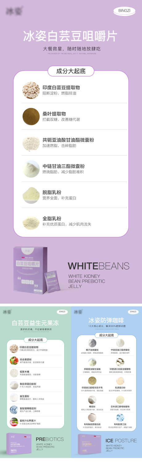 源文件下载【享设计】搜索编号：40090017455717785【减肥产品成分系列海报】