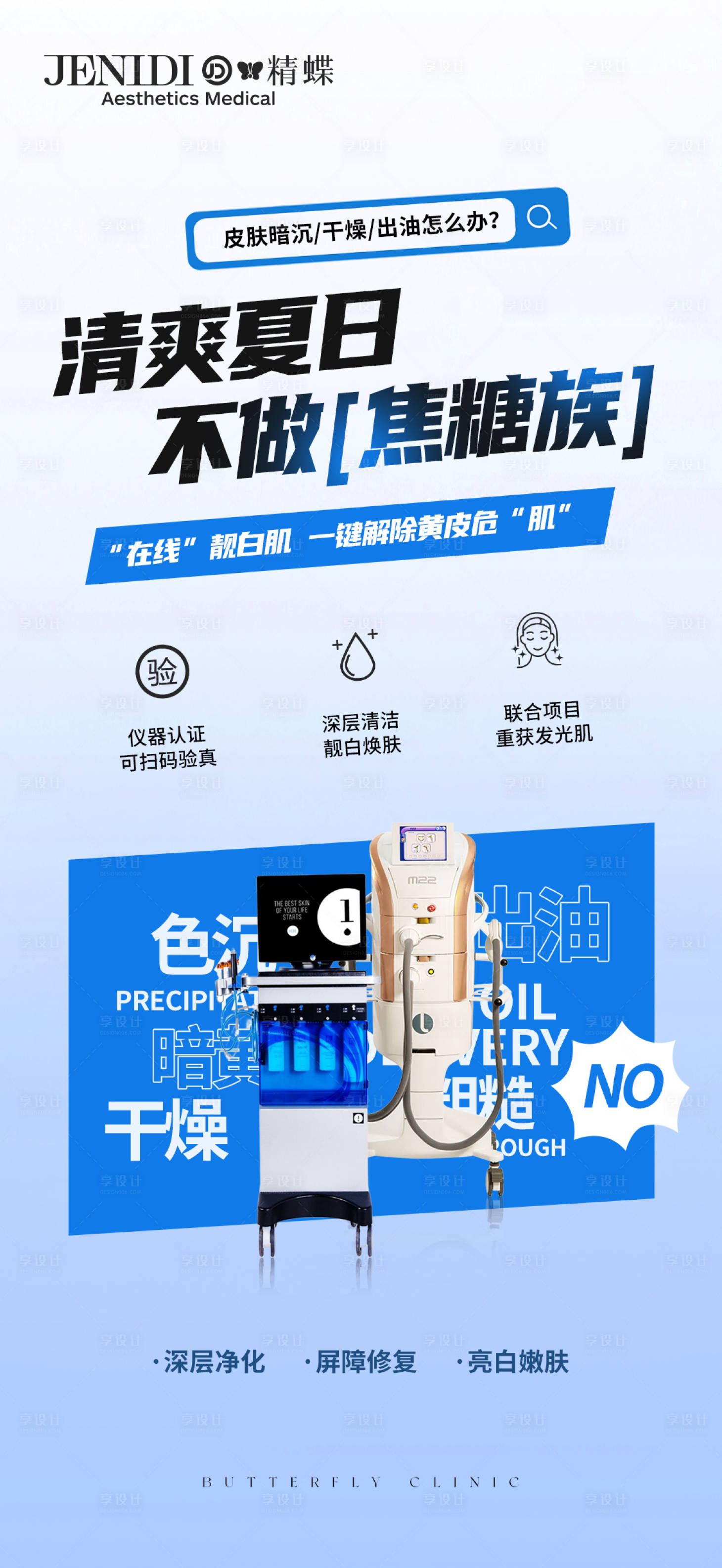 源文件下载【医美海菲秀超光子科普海报】编号：88390017221929530