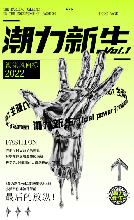 源文件下载【潮力新生海报】编号：20230619163516275