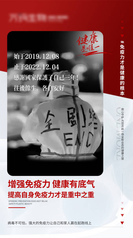 源文件下载【疫情结束海报】编号：27240017119241432