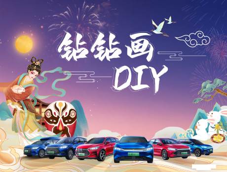 源文件下载【汽车手工DIY活动展板】编号：58540017262934531