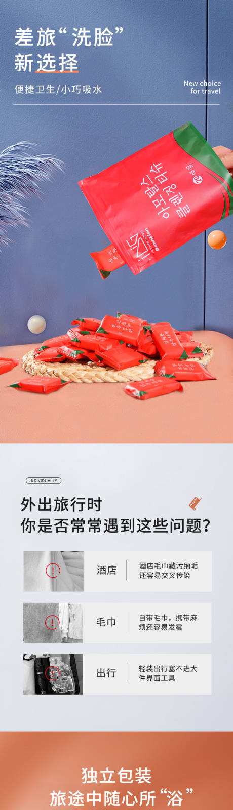 源文件下载【压缩洗脸巾电商详情】编号：65550017484807774