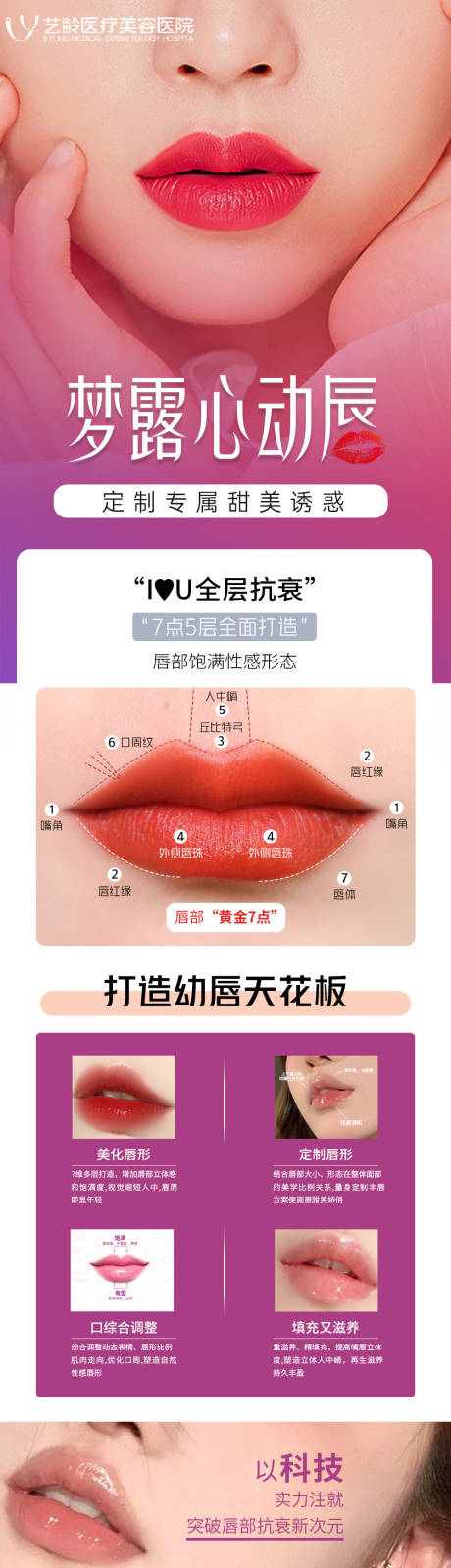源文件下载【享设计】搜索编号：49790017239941934【幼唇医美系列海报】