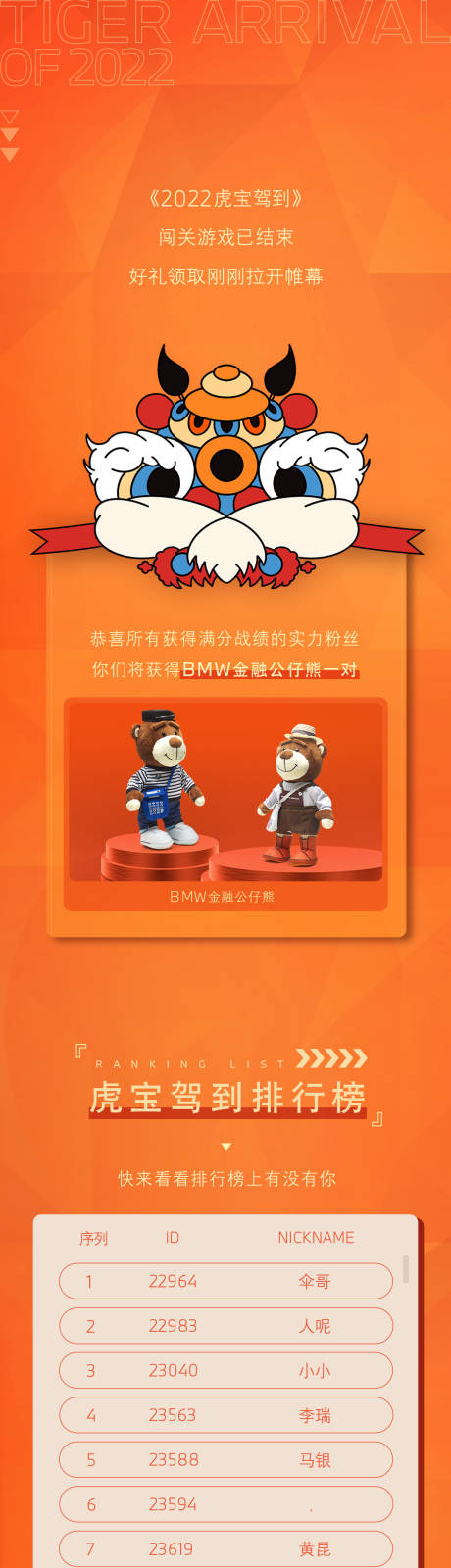 源文件下载【虎年主题礼物排行榜长图】编号：76190017439265291