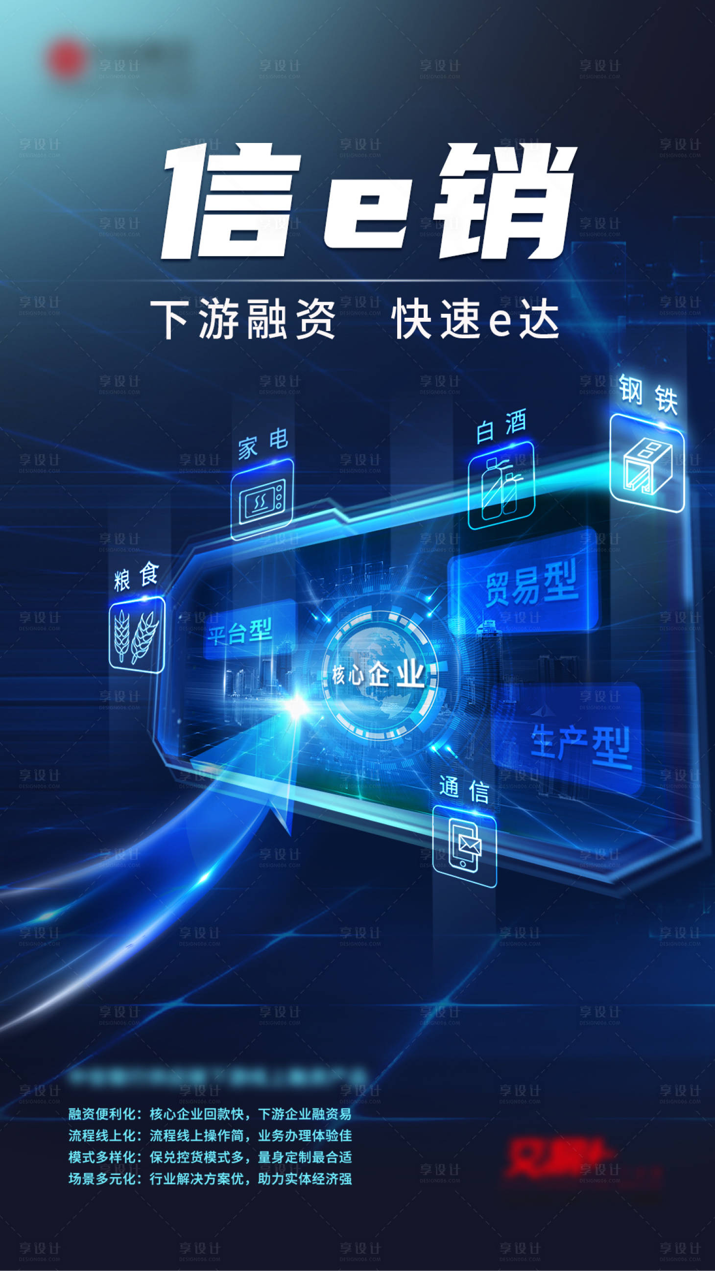 源文件下載【享設計】搜索編號：86390017253551105【金融業合成海報】