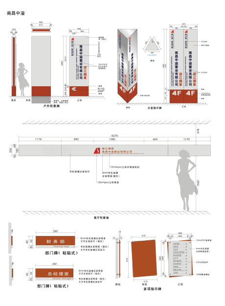 源文件下载【标识标牌园区引导索引指示牌立牌】编号：20230609155615834